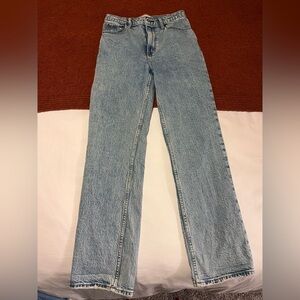 LIKE NEW Abercrombie and fitch 90’s straight ultra high rise jeans